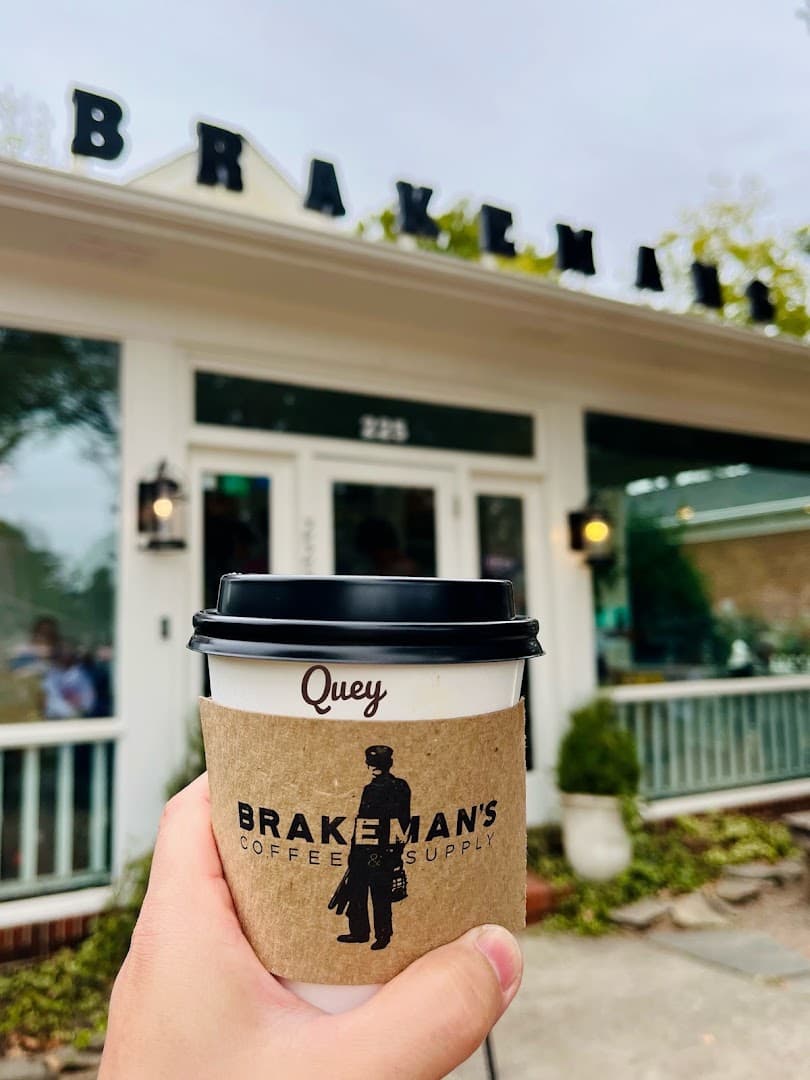Coffee at Brakeman's Coffee & Supply, specialty coffee shop in Charlotte