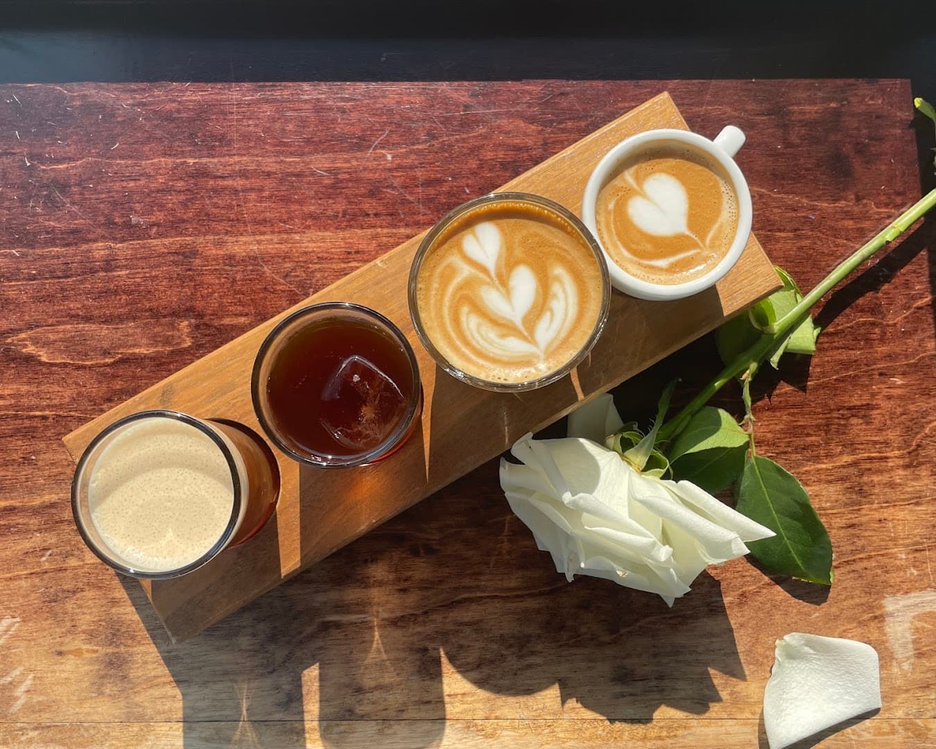 Coffee at 42 & Lawrence, specialty coffee shop in Raleigh-Durham