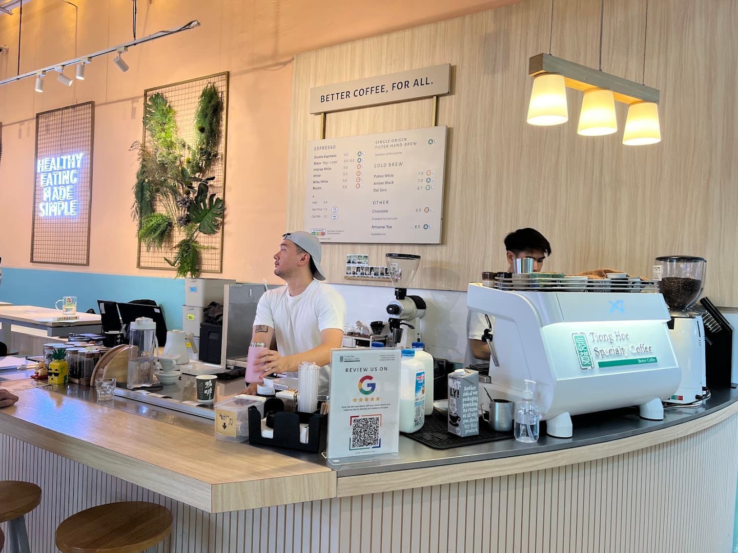 Tiong Hoe Specialty Coffee at Super Simple - specialty coffee shop in Singapore