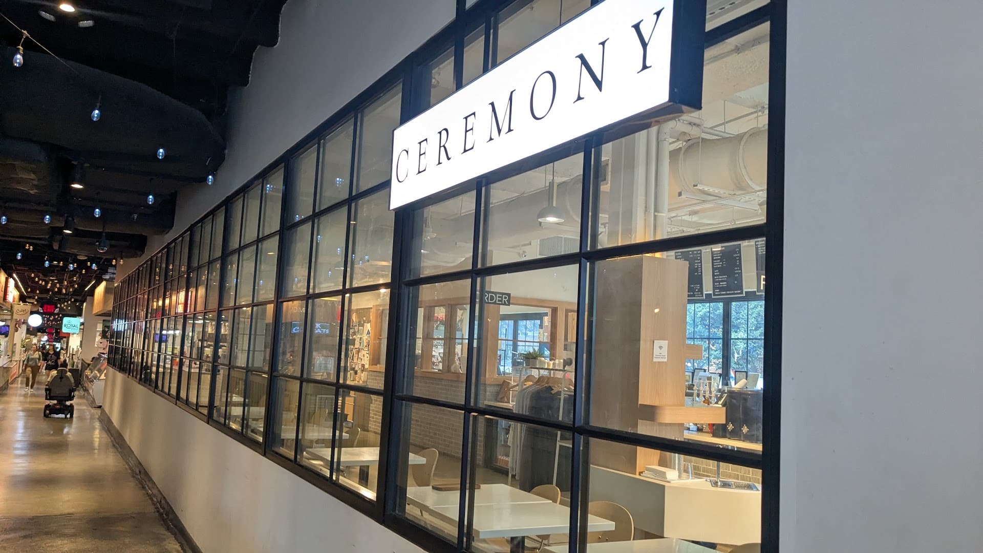 Ceremony Coffee - Cross Street Market - specialty coffee shop in Baltimore