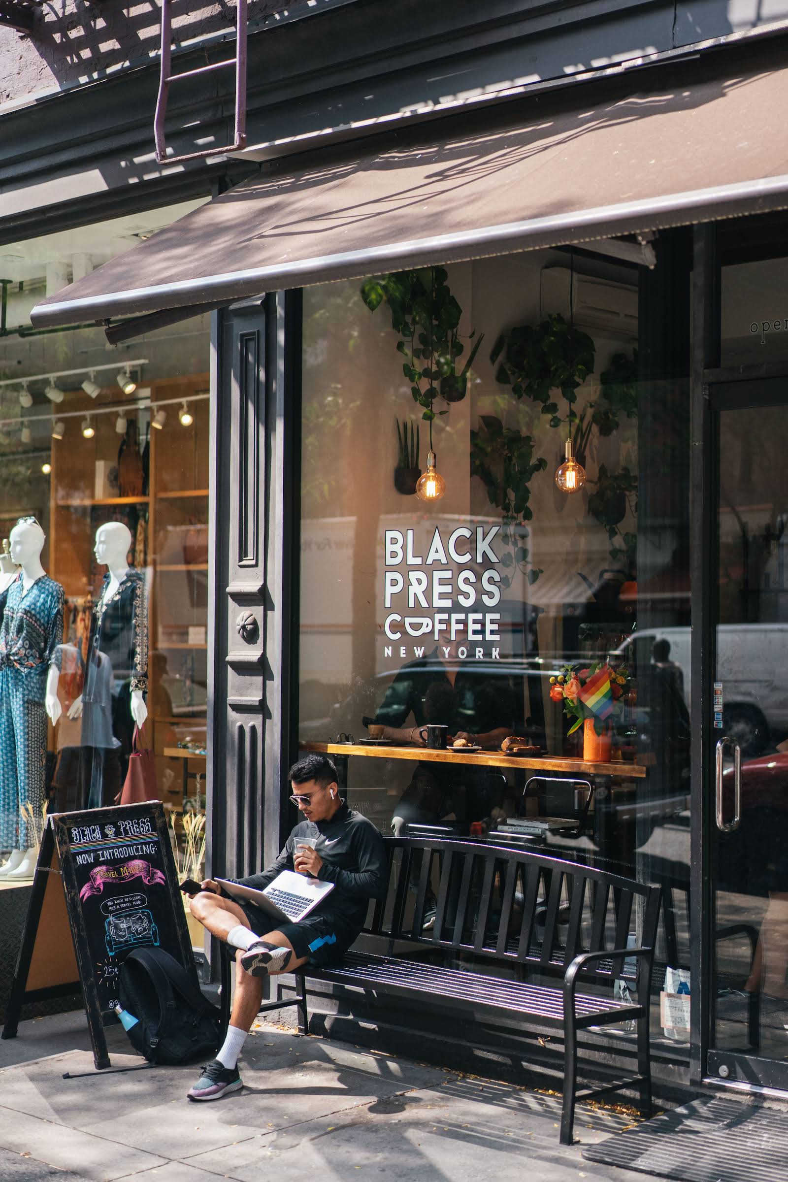 Black Press Coffee specialty coffee shop in New York - photo 12