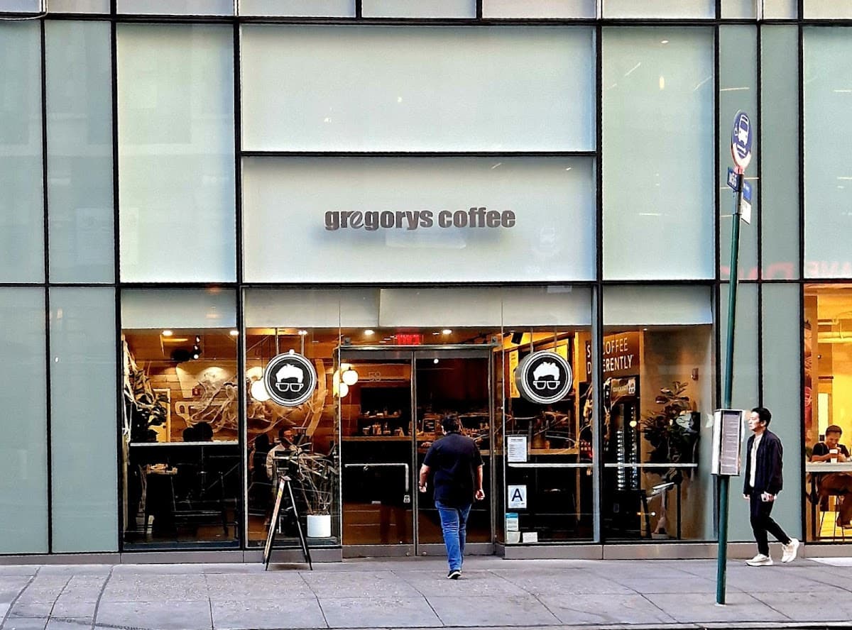 Gregorys Coffee - specialty coffee shop in Midtown Manhattan