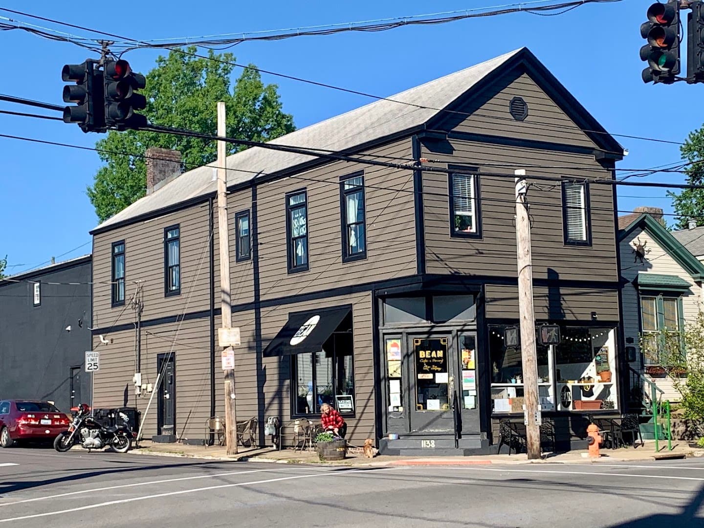 Storefront of Bean Roastery and Cafe, specialty coffee shop in Louisville