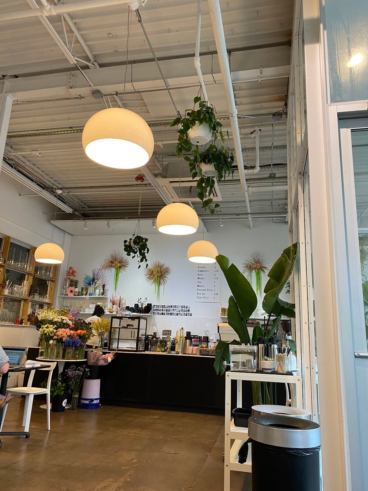 Pollen Coffee + Flower Shop - specialty coffee shop in River Arts District
