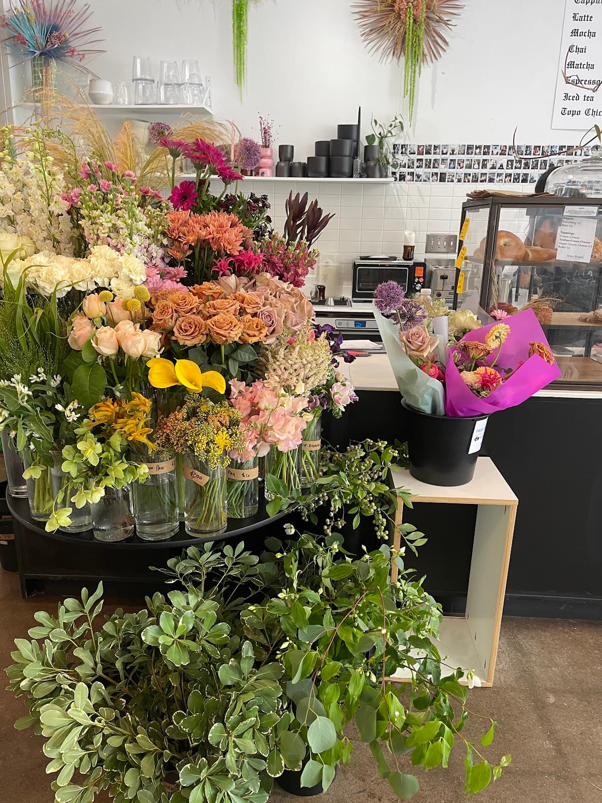 Pollen Coffee + Flower Shop - specialty coffee shop in River Arts District
