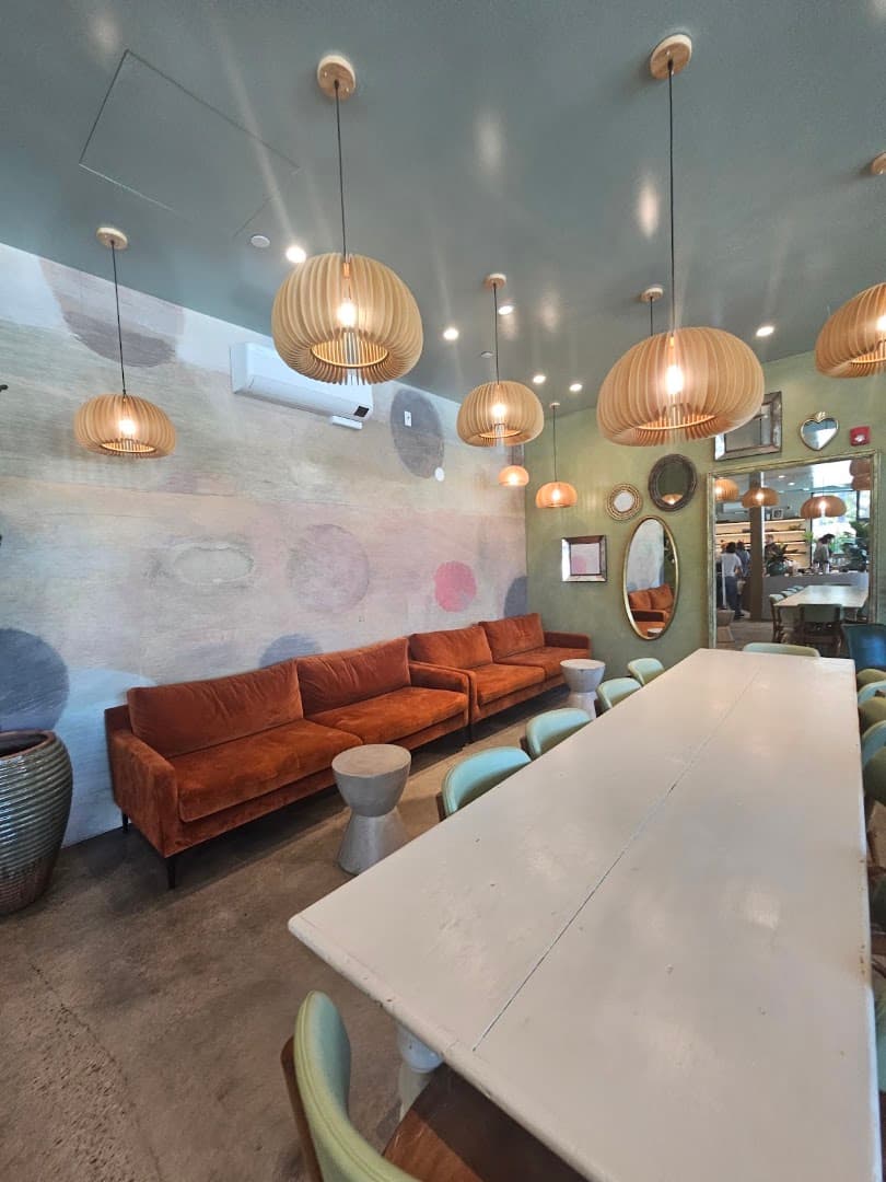 Interior of Dart Coffee Co, specialty coffee shop in Santa Barbara