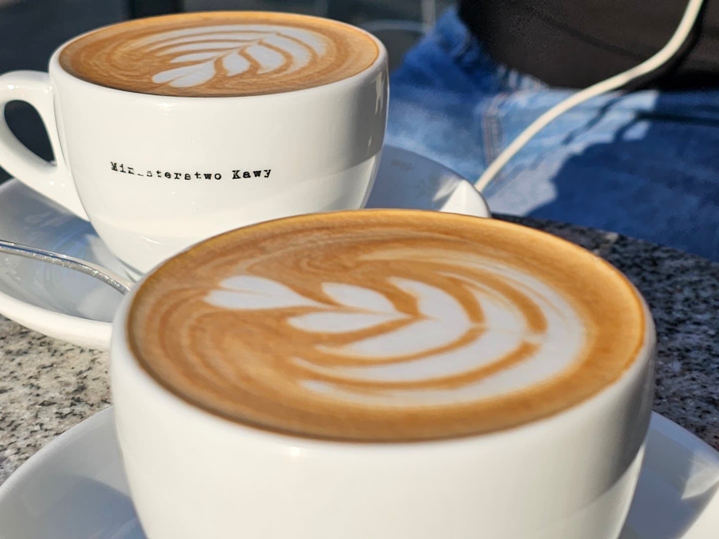 Coffee at Ministerstwo Kawy, specialty coffee shop in Warsaw