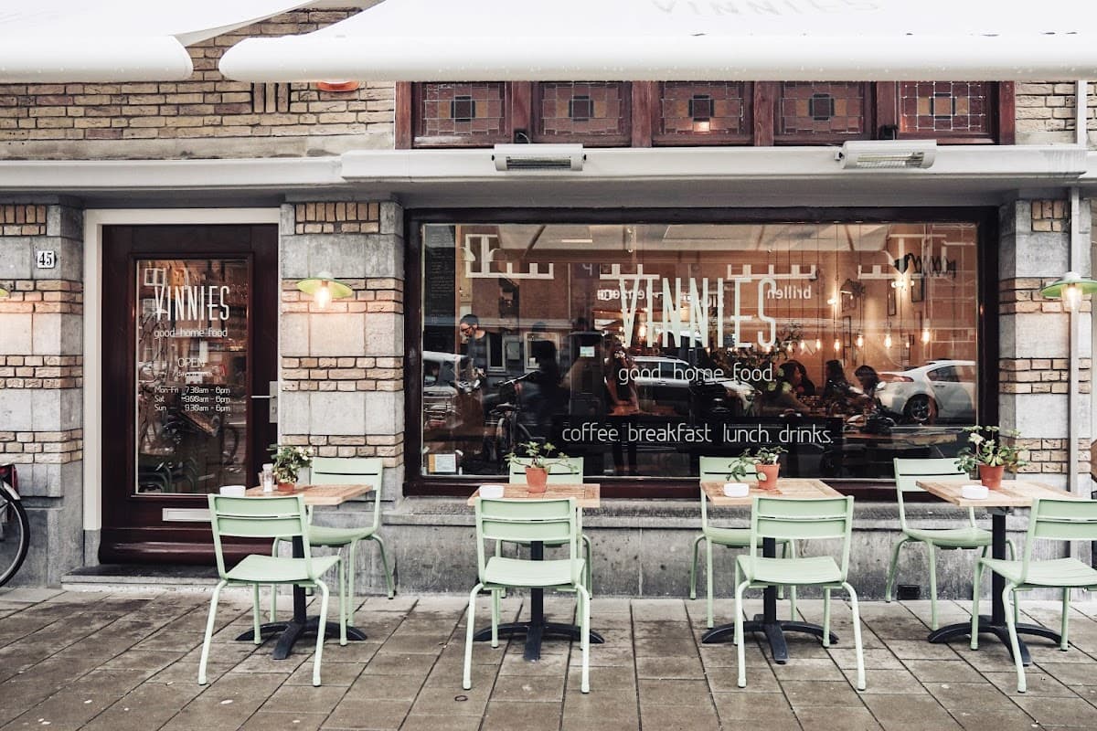 Vinnies - specialty coffee shop in Amsterdam