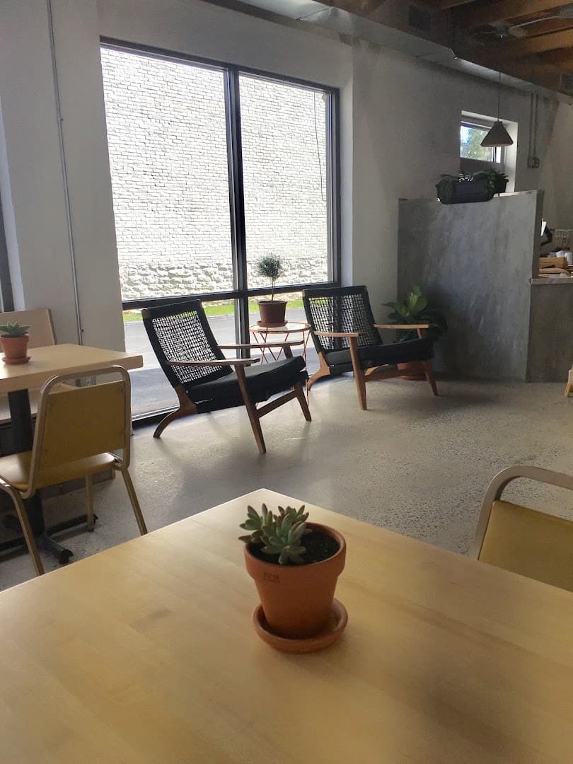 Interior of Copper Cup Lancaster, specialty coffee shop in Lancaster