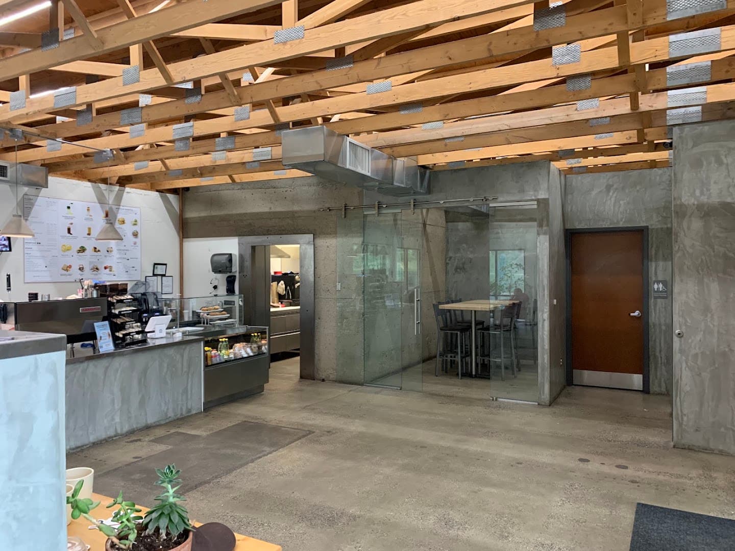 Interior of Copper Cup Lancaster, specialty coffee shop in Lancaster