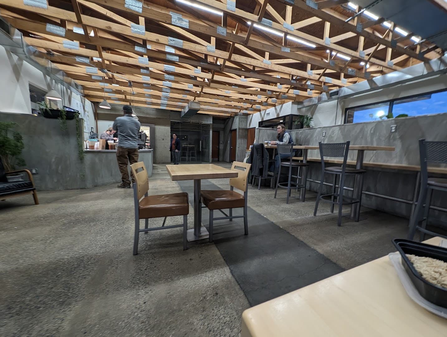Interior of Copper Cup Lancaster, specialty coffee shop in Lancaster