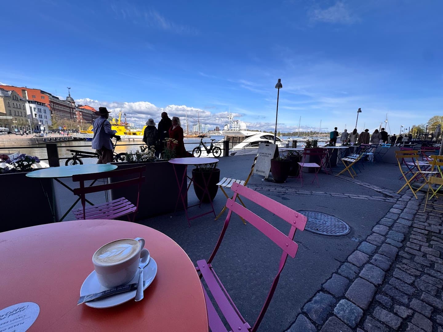 Coffee at Johan & Nyström - Kanavaranta, specialty coffee shop in Helsinki