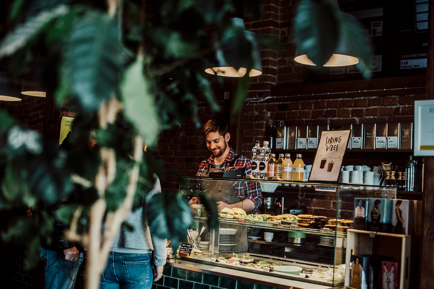 Interior of Johan & Nyström - Kanavaranta, specialty coffee shop in Helsinki