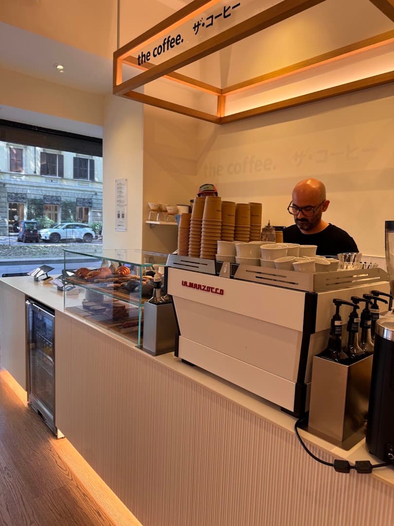 Interior of The Coffee, specialty coffee shop in Milan
