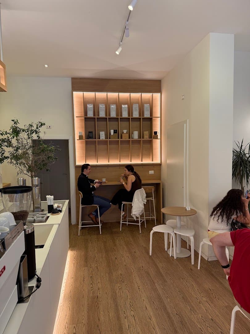 Interior of The Coffee, specialty coffee shop in Milan