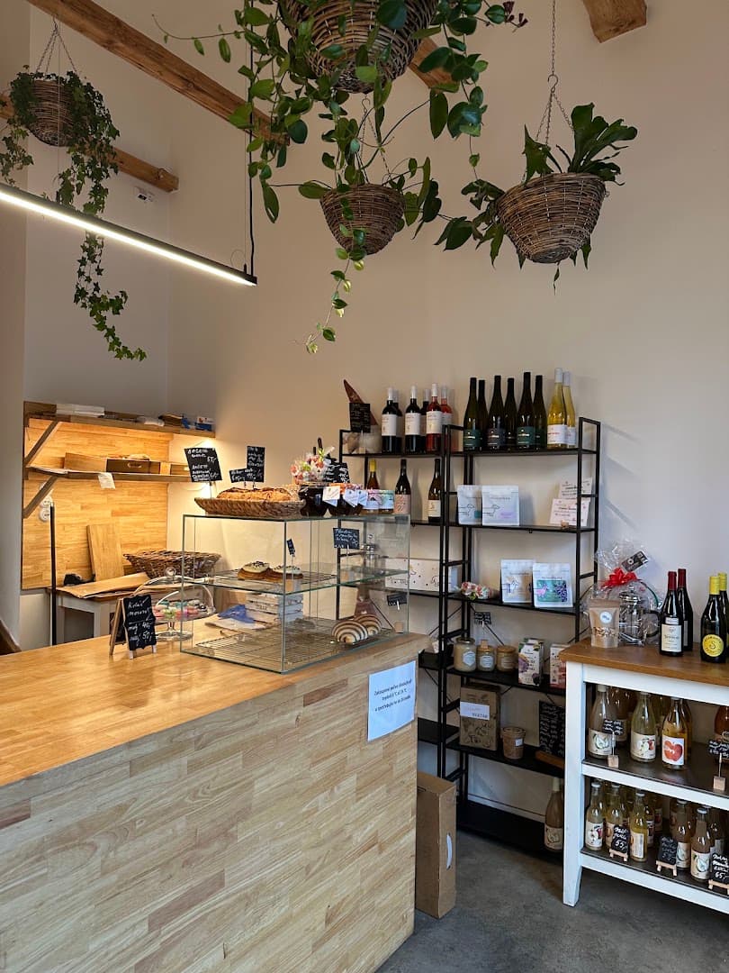 Interior of Kafe U Ševce, specialty coffee shop in Prague