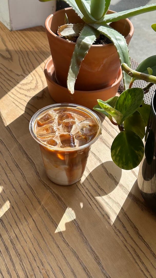 Coffee at Sam James Coffee Bar OZ, specialty coffee shop in Toronto