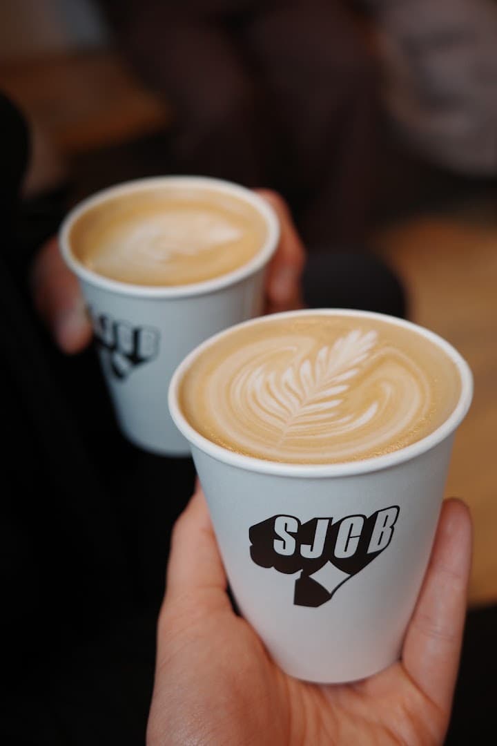 Coffee at Sam James Coffee Bar OZ, specialty coffee shop in Toronto