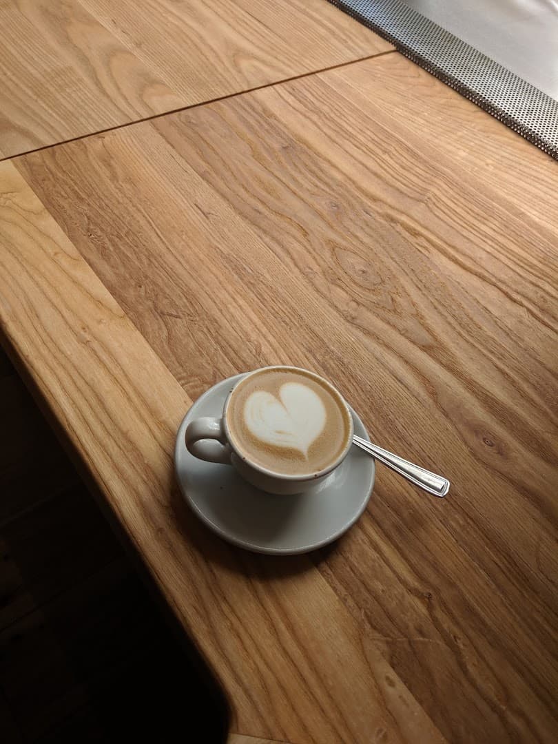 Coffee at Sam James Coffee Bar OZ, specialty coffee shop in Toronto