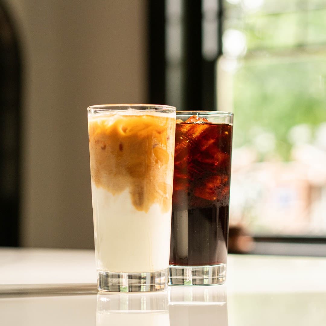 Coffee at Trolley Line Coffee, specialty coffee shop in Lancaster