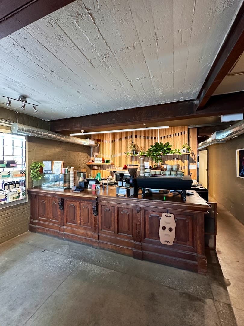 Interior of Boxcar Social Laneway, specialty coffee shop in Toronto