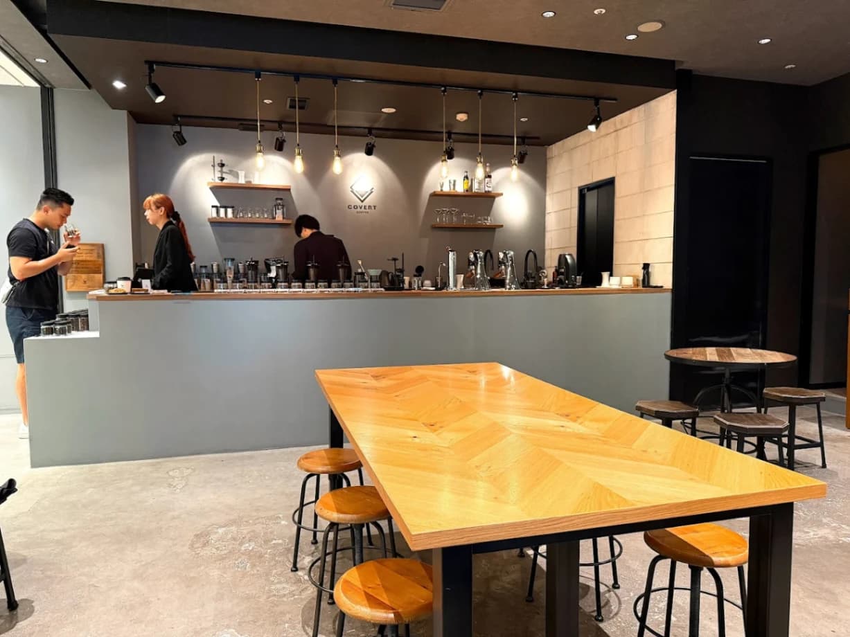 Covert Coffee - specialty coffee shop in Tokyo