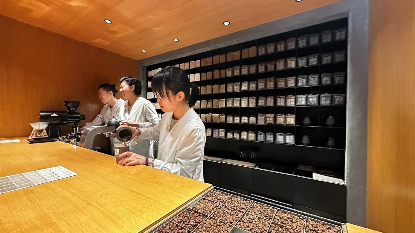 Koffee Mameya (Omotesando) - specialty coffee shop in Tokyo