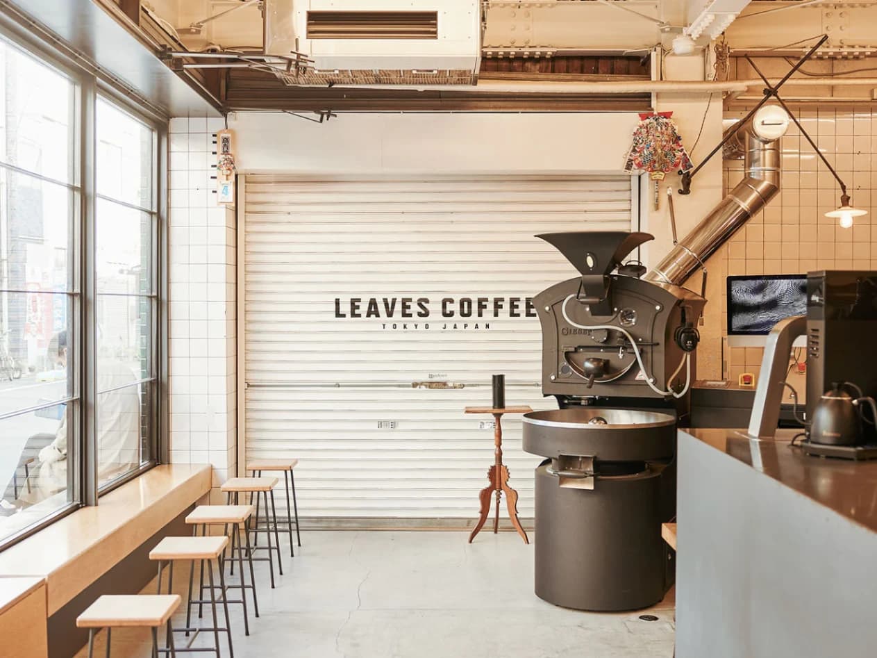 Leaves Coffee Roasters - specialty coffee shop in Tokyo