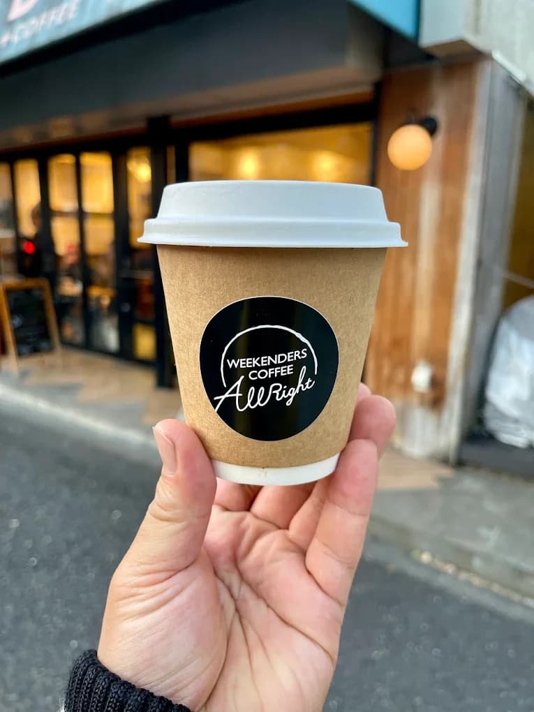 Weekenders Coffee All Right - specialty coffee shop in Tokyo