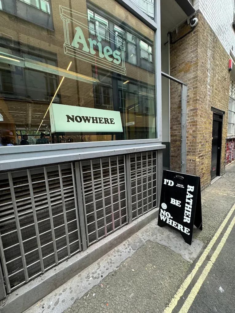 Nowhere - Dark Arts @ Aries (Soho) - specialty coffee shop in London