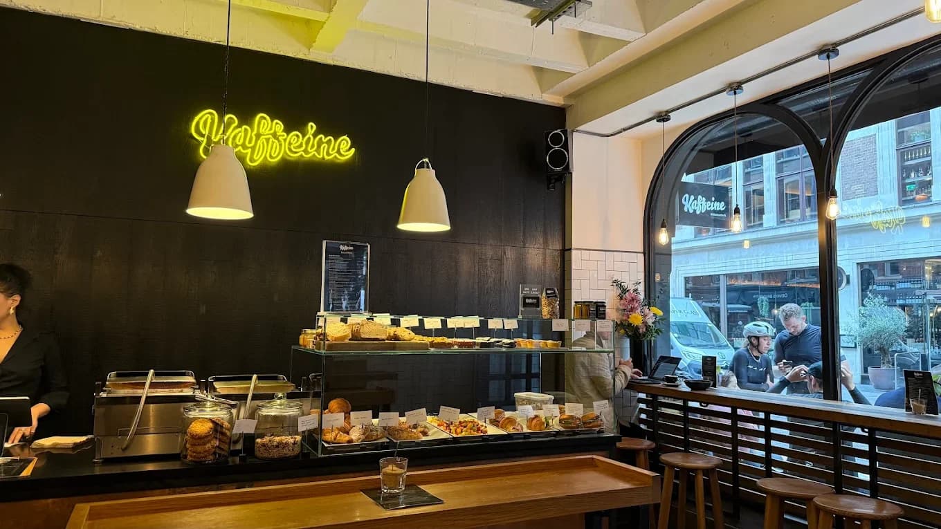 Kaffeine (Eastcastle Street) - specialty coffee shop in Fitzrovia