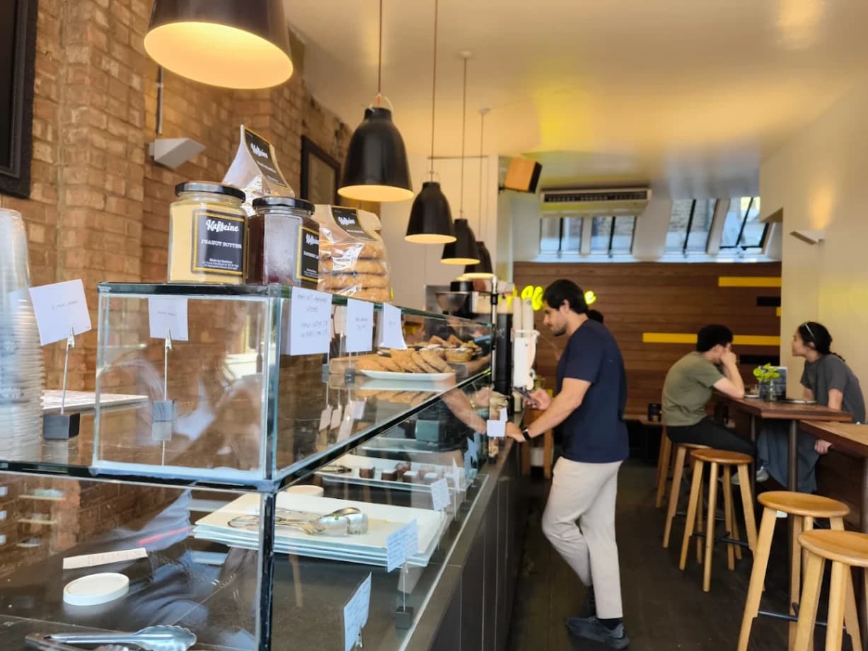 Kaffeine (Great Titchfield Street) - specialty coffee shop in Fitzrovia