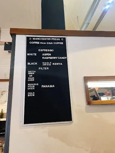 Manchester Press - specialty coffee shop in Melbourne CBD