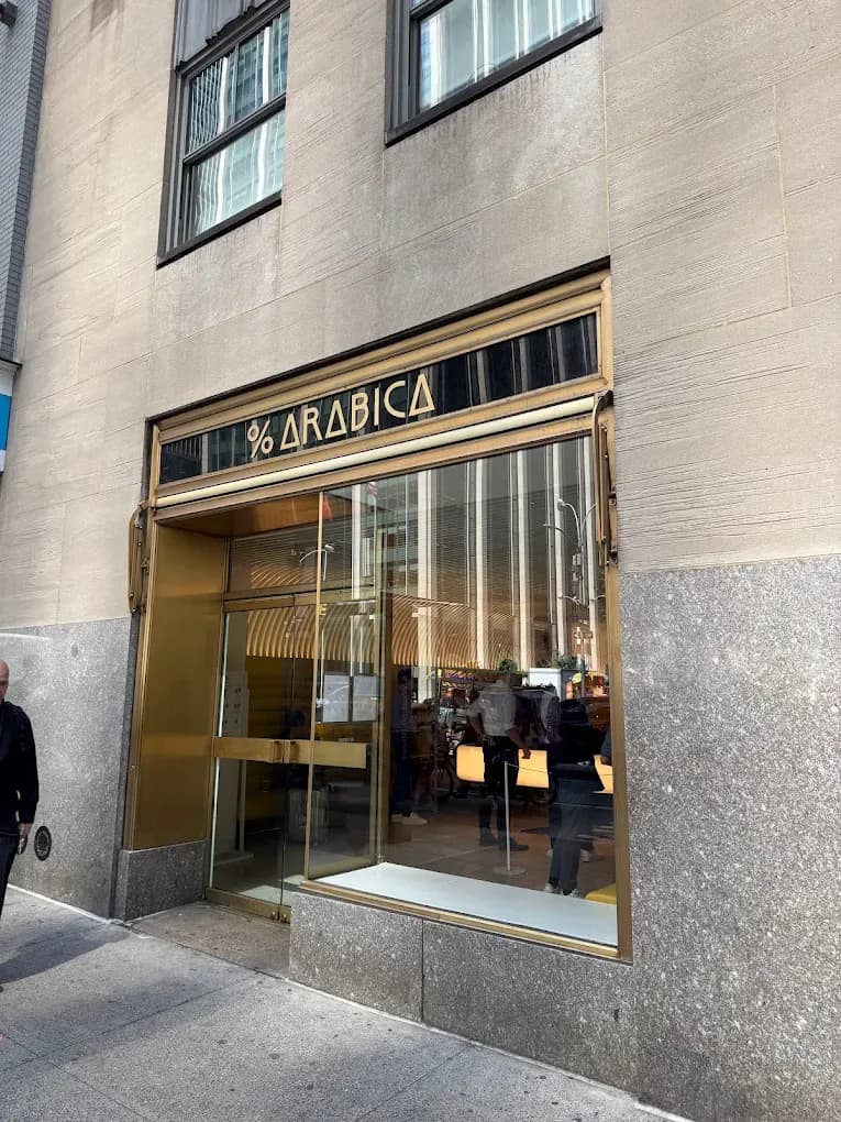 % Arabica (30 Rock) - specialty coffee shop in New York