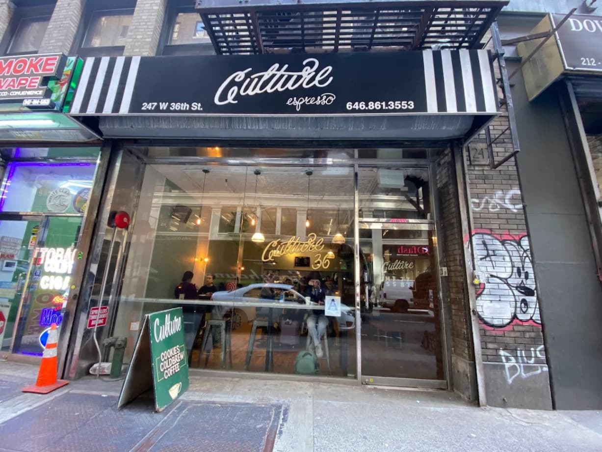 Culture 36 specialty coffee shop in New York - photo 6