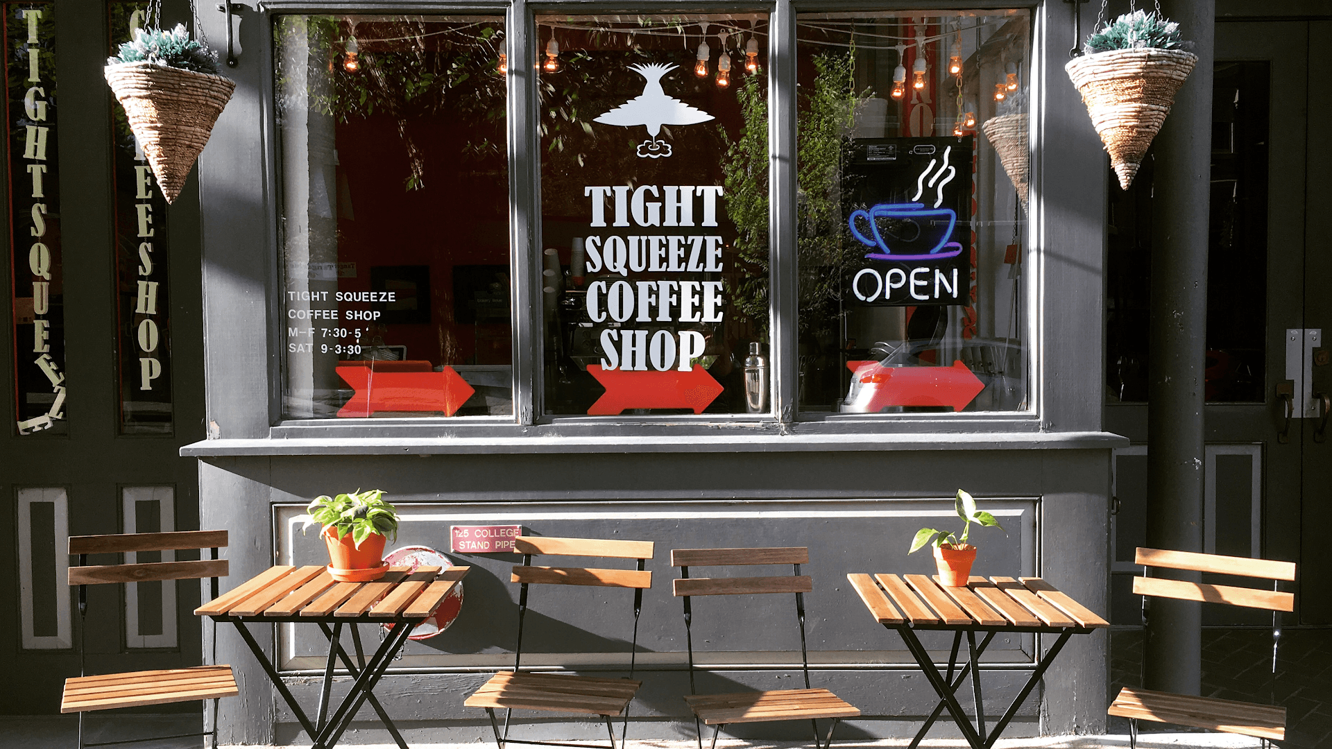 Tight Squeeze Coffee Shop - specialty coffee shop in Downtown Burlington