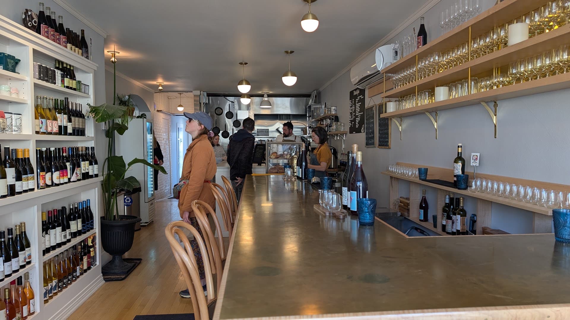 Interior of Cafe Domestique - Allen St., specialty coffee shop in Madison
