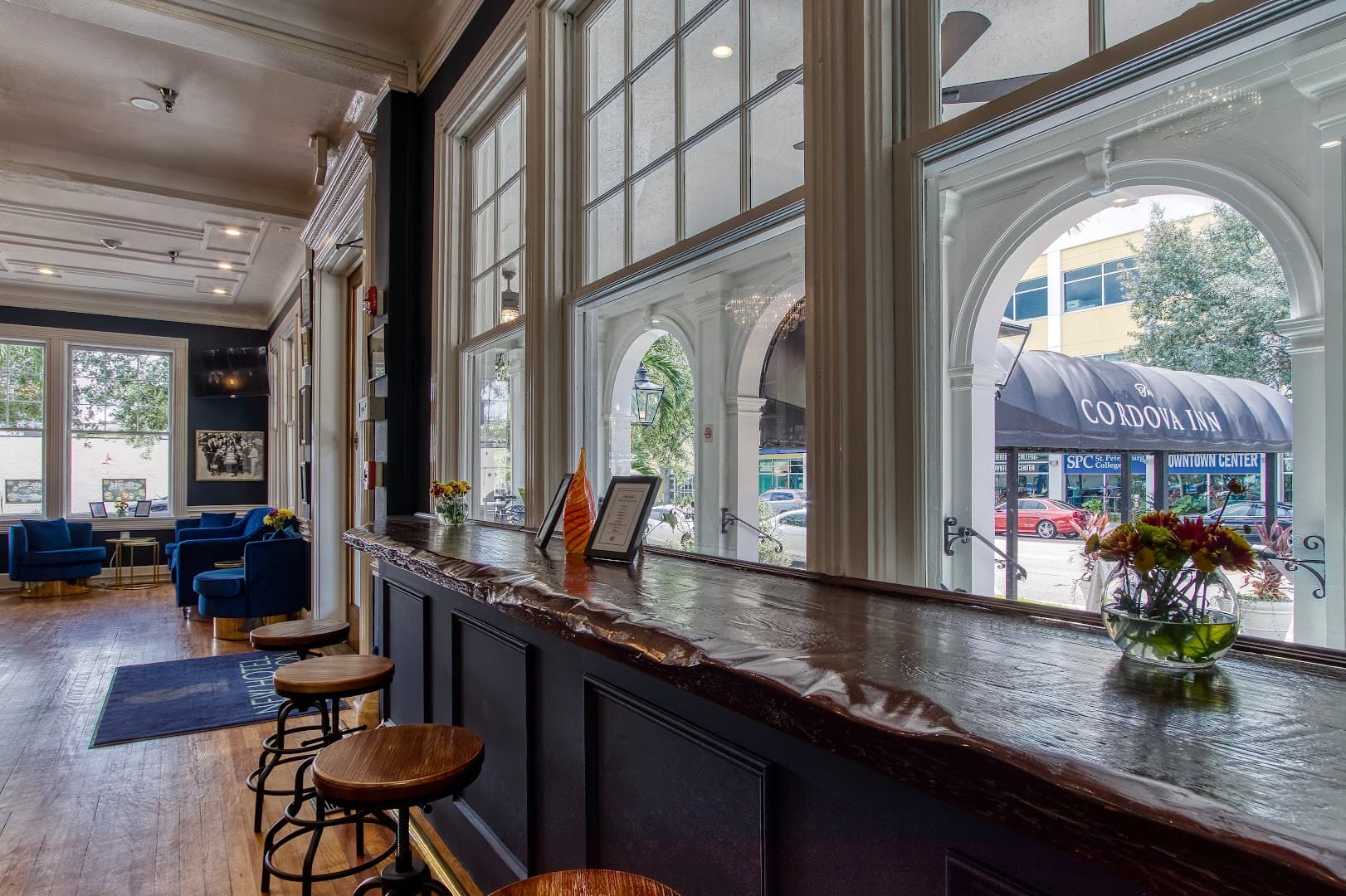 Interior of The Scott, specialty coffee shop in Tampa-St. Petersburg