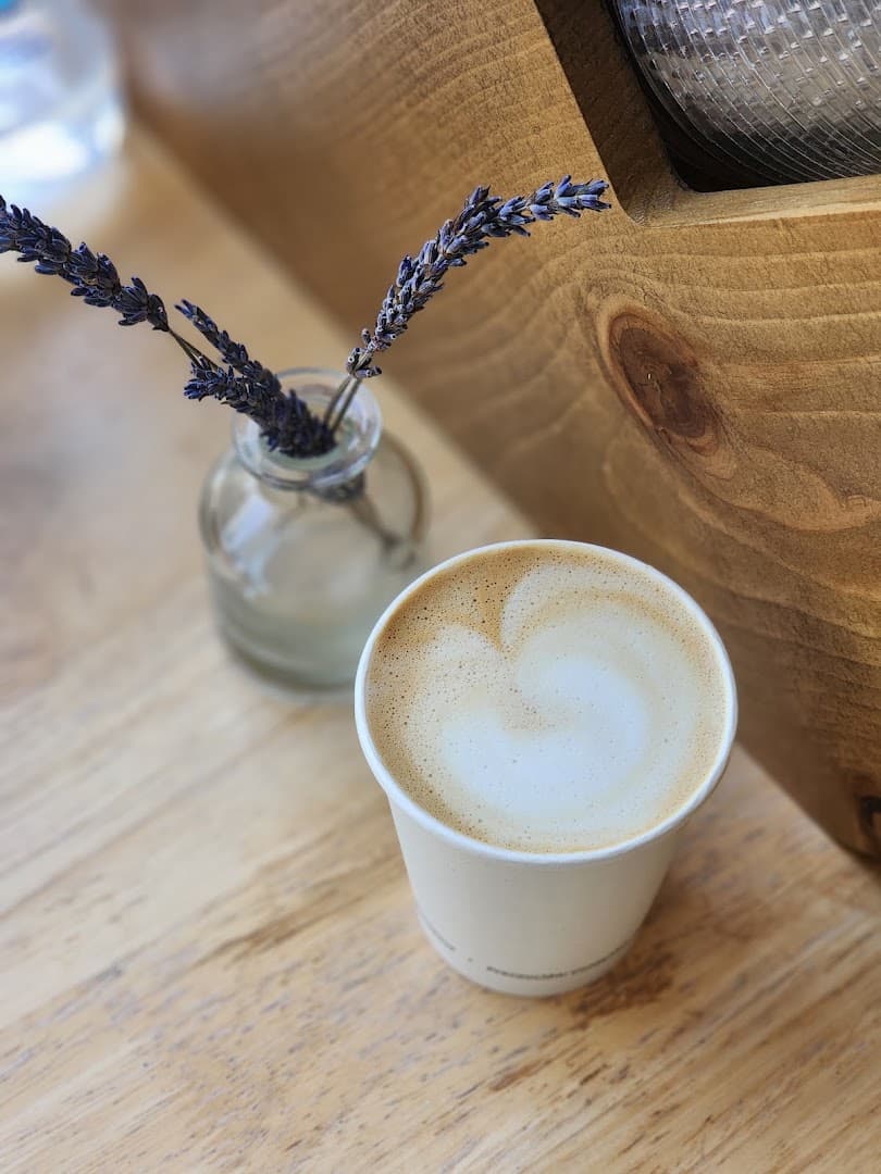 Coffee at Artemis Coffee, specialty coffee shop in Seattle