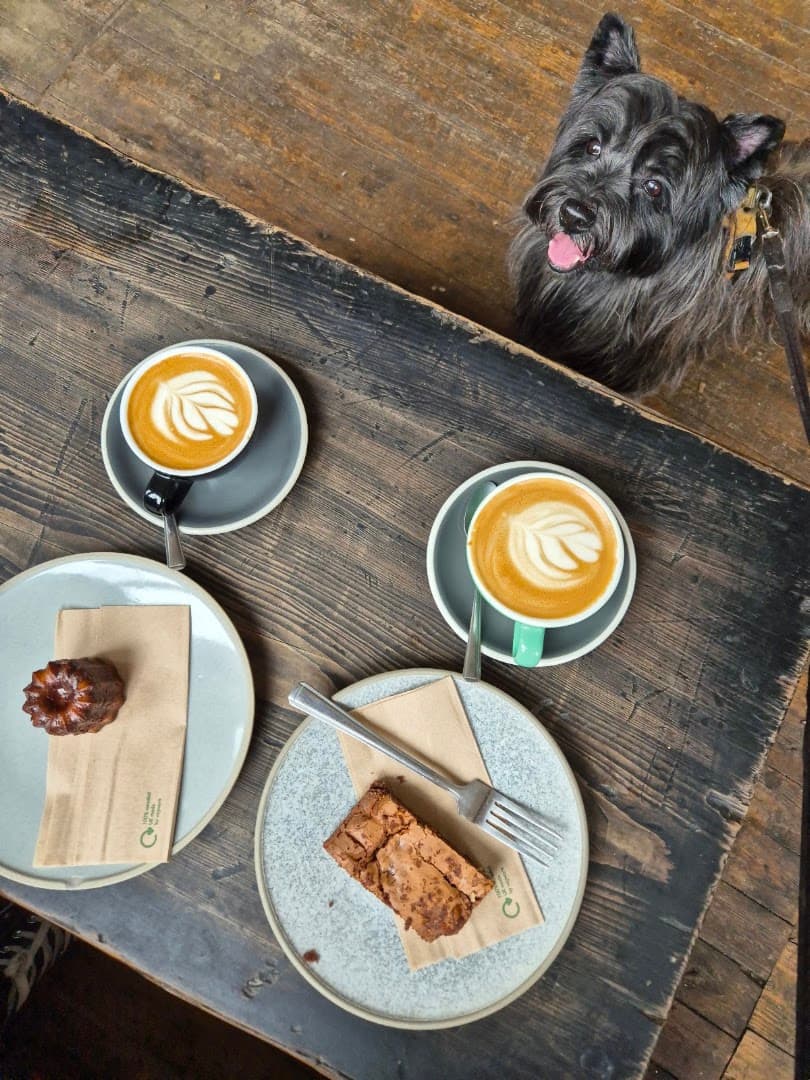 Coffee at Artisan Roast Leith Walk, specialty coffee shop in Edinburgh
