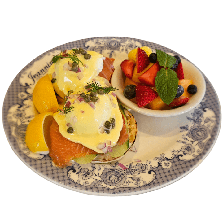Food at Jeannine's Restaurant & Bakery, specialty coffee shop in Santa Barbara