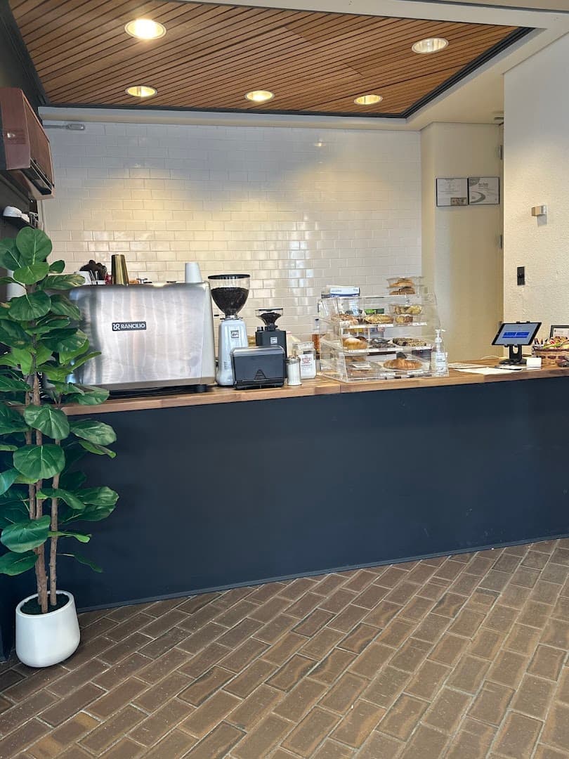 Interior of Deposit Coffee Corner, specialty coffee shop in Lancaster