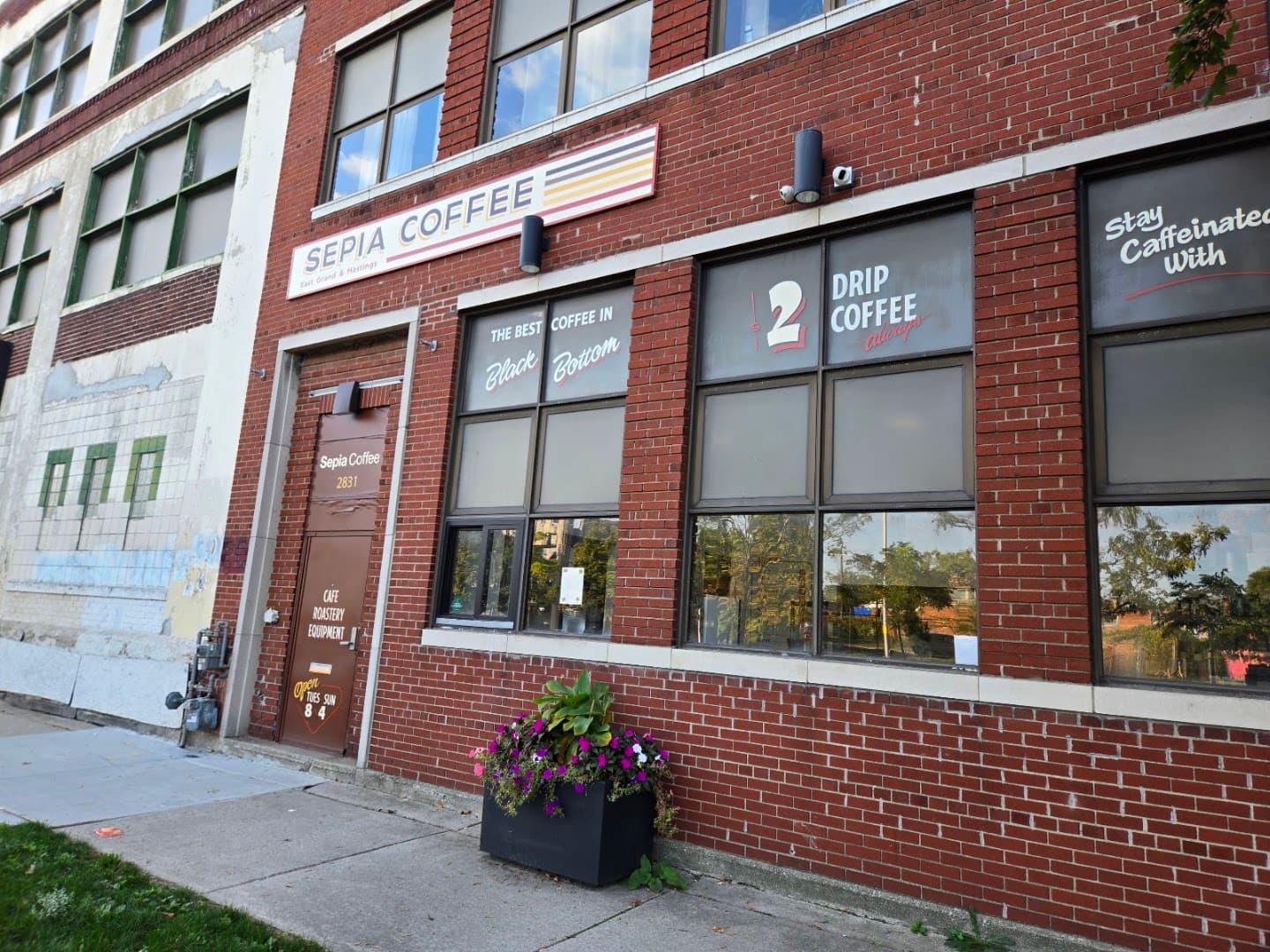 Sepia Coffee - specialty coffee shop in Detroit