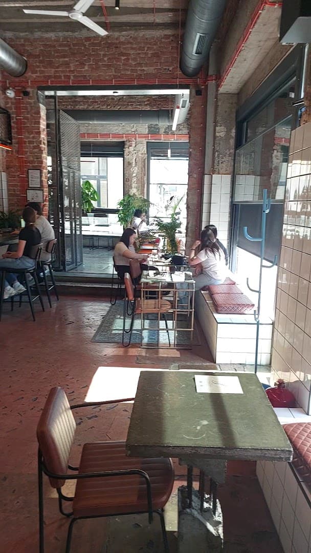 Interior of Single Origin, specialty coffee shop in Belgrade