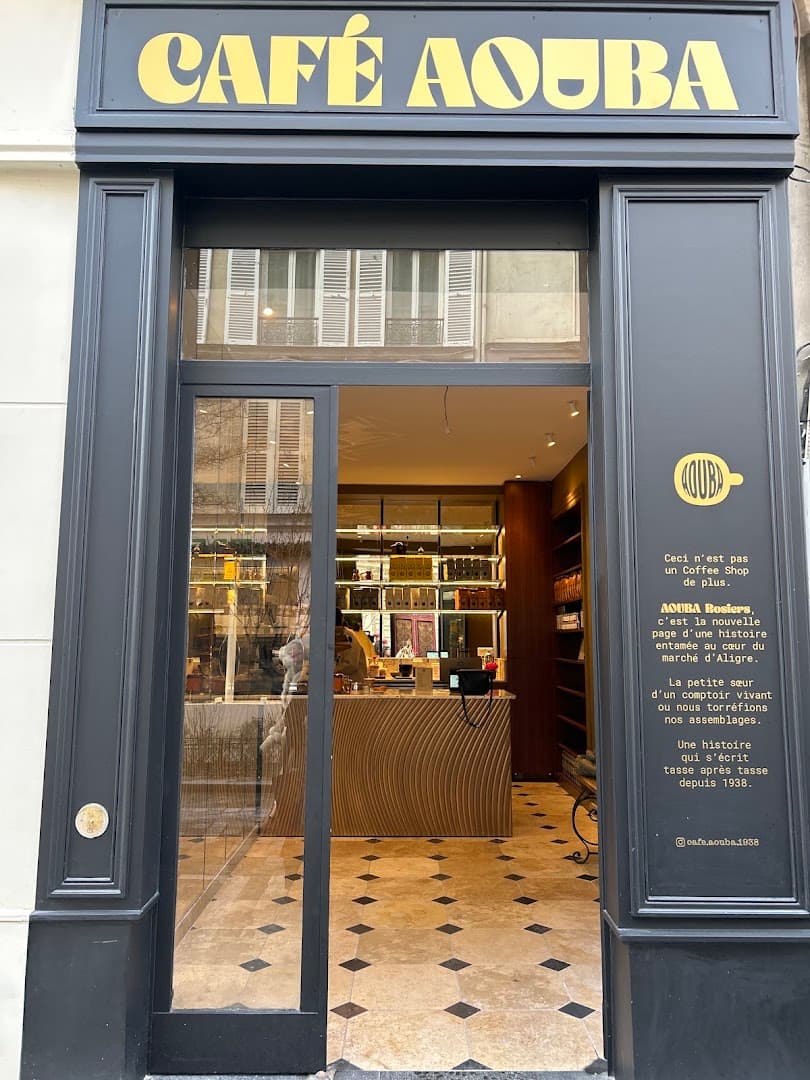 Café Aouba Rosiers - specialty coffee shop in Paris