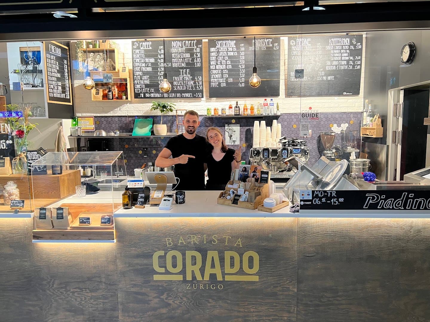 Barista Corado Espresso Bar — specialty coffee in Zurich