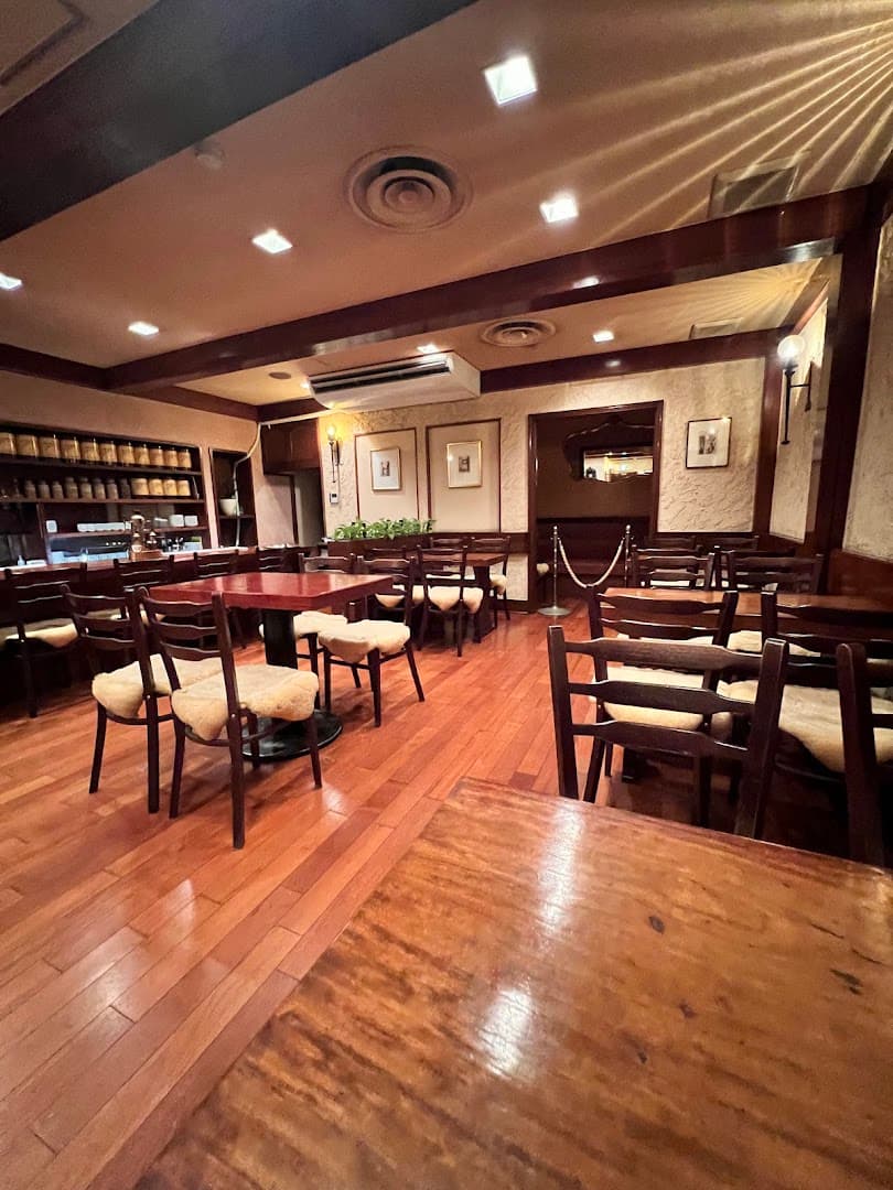 Interior of Coffea Arabica, specialty coffee shop in Tokyo