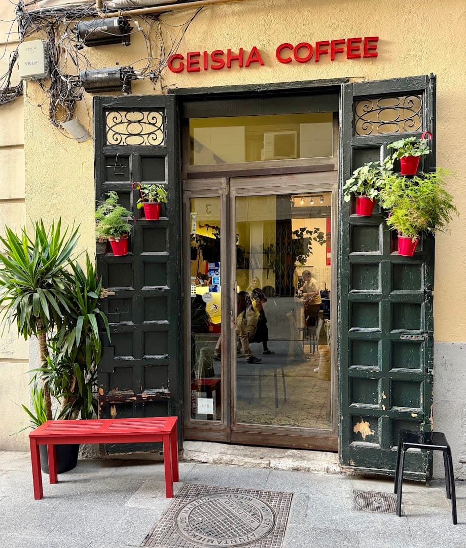 Geisha Coffee - specialty coffee shop in Madrid
