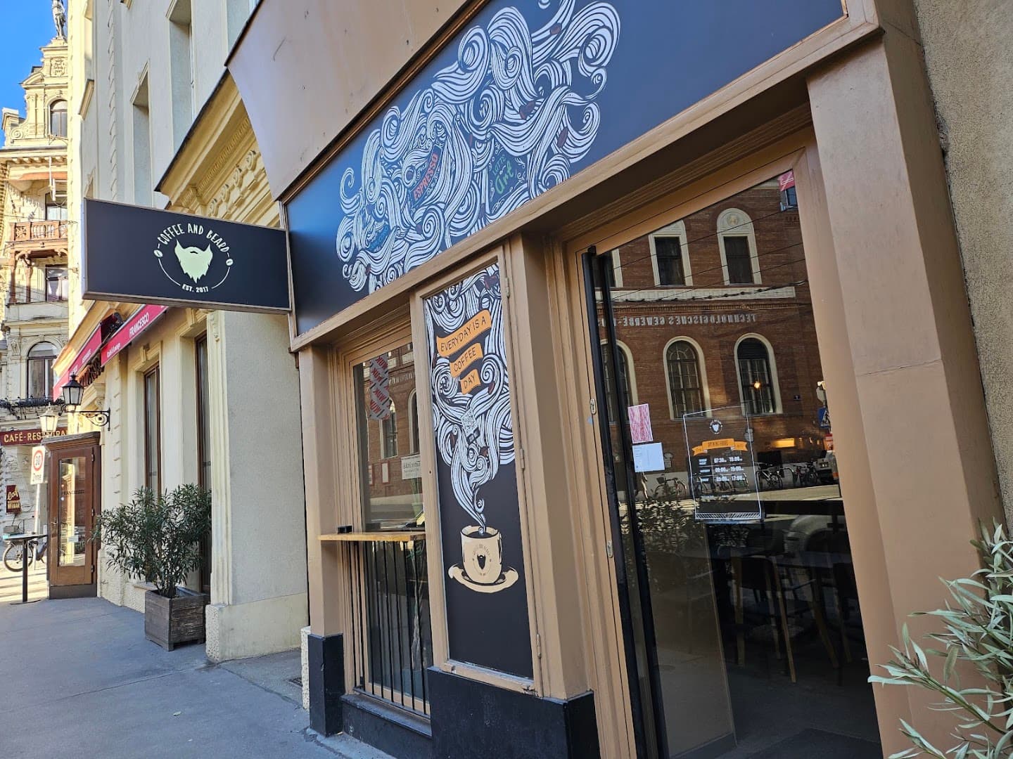 Coffee and Beard - specialty coffee shop in Vienna
