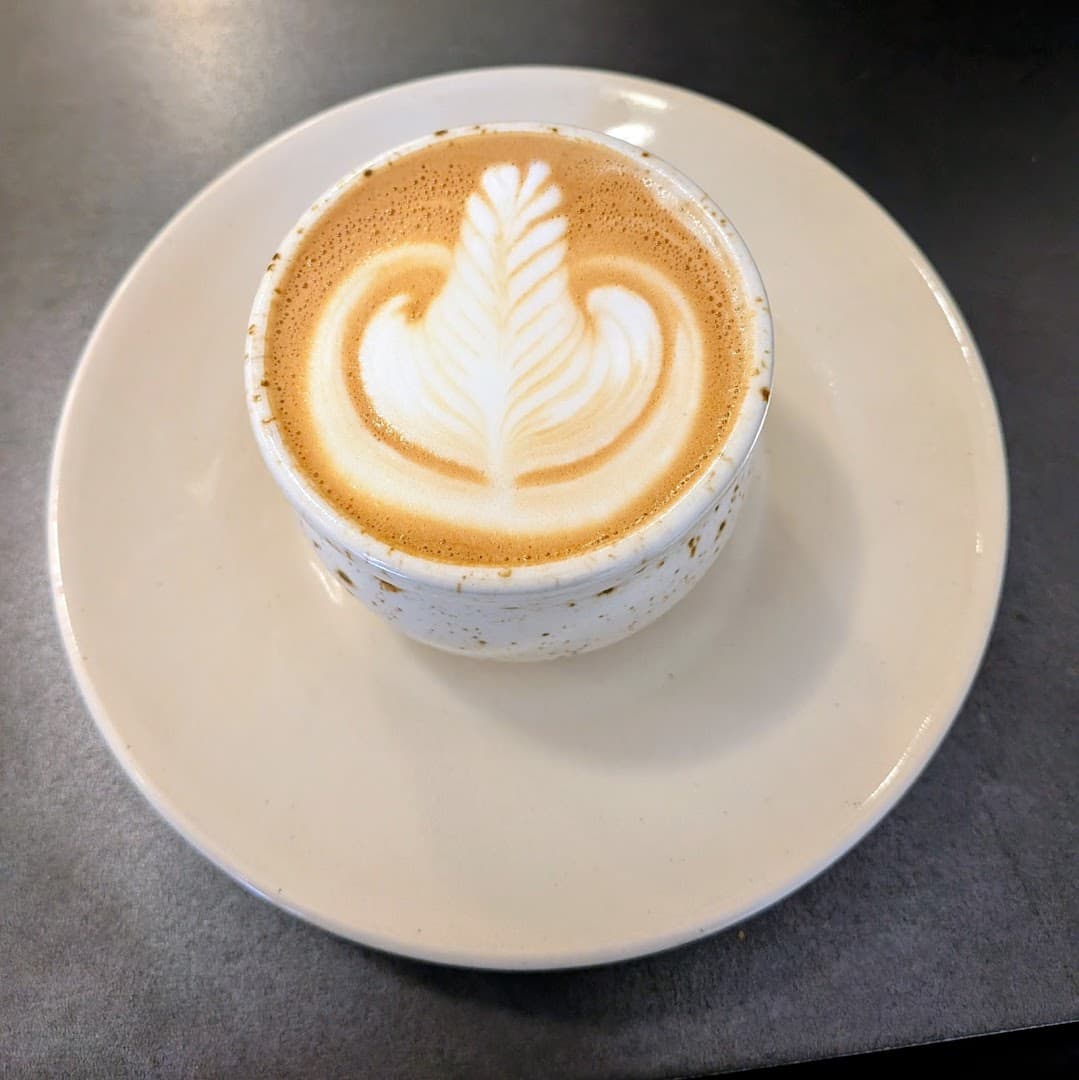 Coffee at Homage Coffee, specialty coffee shop in Seattle